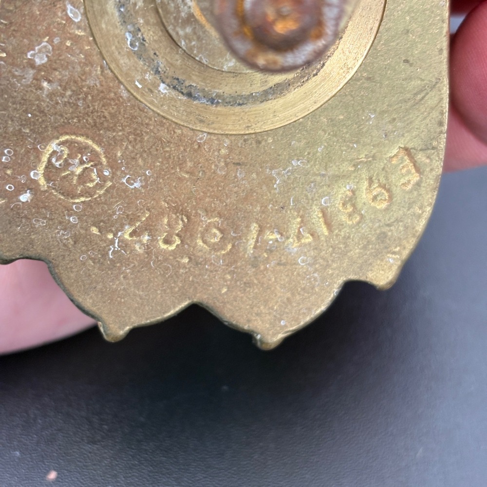 Vintage Furniture Casters OS Gold Brass Lion Paw Feet F285 Set of 4 Home Decor - Picture 8 of 16